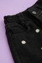 Daisy Embroidered Slit Girls' Shorts - 4