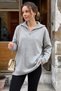 Half Zipper Onesize Knitwear Sweater Women's Sweater 4616079Y