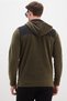 Zippered Hooded Fleece Sweatshirt - 8