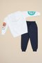 Los Angeles Printed Hooded Boys' 2-Piece Set - 4