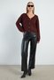 Buttoned V-Neck Knitwear Cardigan - 3