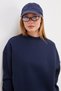 3 Yarn Basic Crew Neck Oversize Sweatshirt - 6