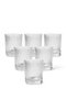 Milan - Set of 6 Glass Coffee Cups 200 Cc - 6