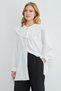 Fullamodest Baby Collar Balloon Sleeve Tunic - 5