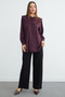 Fullamodest Baby Collar Balloon Sleeve Tunic - 3