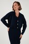 V-Neck Buttoned Knitwear Crop Cardigan Women's Cardigan 4616170 - 7