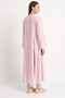 Slit Long Tunic Y0162 - Light Pink - 3