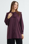 Fullamodest Baby Collar Balloon Sleeve Tunic - 2