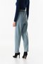 Elastic Waist Pocketed Wide Leg Jeans - 5