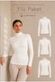 Women's Turtleneck Bodysuit (Three Pieces)