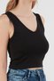 Basic Camisole Front and Back V-Neck Bodysuit - 5