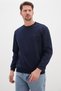 Printed Crew Neck Interlock Sweatshirt - 2