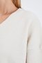 Basic V-Neck Oversize Knitwear Sweater - 8