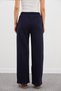 3 Thread Waist Tie Palazzo Sweatpants - 6