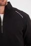 Printed Half-Zip High-Neck Sweatshirt - 5