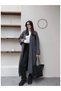 Loose knit long cardigan