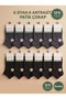Premium 12-Pack Men's Bamboo Bootie Socks - Seamless Toe Comfortable Daily Socks