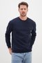 Printed Crew Neck Interlock Sweatshirt