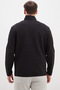 Printed Half-Zip High-Neck Sweatshirt - 8