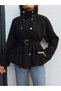 Gold Button Belted Trench - 3
