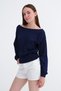 Boat Neck Knitwear Sweater K10330 - 4