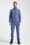 Indigo Men's Winter Tracksuit Set with Thermosoft Technology, Lamb-Like Look on the Inside, Regular Fit - 7