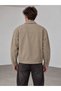 Velocity Embroidered Mink Zippered Men's Canvas Jacket (Unlined Thin Seasonal) - 3