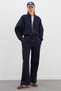 3 Thread Waist Tie Palazzo Sweatpants - 2