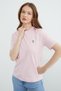 Dog Embroidered Crew Neck T-Shirt