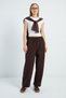 Tie Waist Pocket Sweatpants