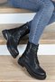 Thermal Fur Inside, Non-Slip Sole, Black Women's Boots Sofia - 3