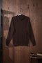Men's Self-Patterned Polo Collar Knit Sweater - 3