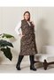 Leopard Pattern Soft Textured Boucle Vest Patterned - 5