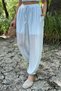 Women's Drawstring Shalwar Trousers - 5