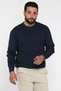Crew Neck Patterned Men's Knitwear Sweater - 2