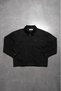 Black Boxy Men's Worker Jacket - 2