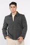 Zippered Men's Cashmere Coat - 3