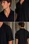 Men's Apache Collar Short Sleeve Shirt - 3