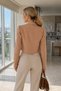 Front Button Detailed Stone Embellished Women's Short Blazer Jacket - 5