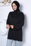 Polo Collar Elegant Hijab Sweat Tunic - 5