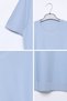 Men's Crew Neck Patterned Knitwear T-Shirt - 3