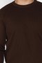 Crew Neck Patterned Men's Knitwear Sweater - 4