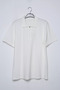 Men's Polo Collar Half Zip Self Patterned T-Shirt - 4