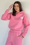Women's Three-Thread Ruffled Tracksuit Set - 3