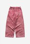 Pink Leopard Baggy Sweatpants Men's Sweatpants