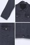 Men's Front Buttoned Jean Jacket - 3