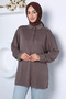 Polo Collar Elegant Hijab Sweat Tunic - 2