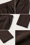 Men's Elastic Waist Double-Legged Trousers - 4