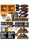 Reflective Motorcycle Motocross Decals Waterproof Sticker For KTM RC8 Duke 200 250 390 690 790 890 9 - 7