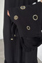 Gülseli Plain Dress Stone Embellished Jacket Hijab Double Set - 6